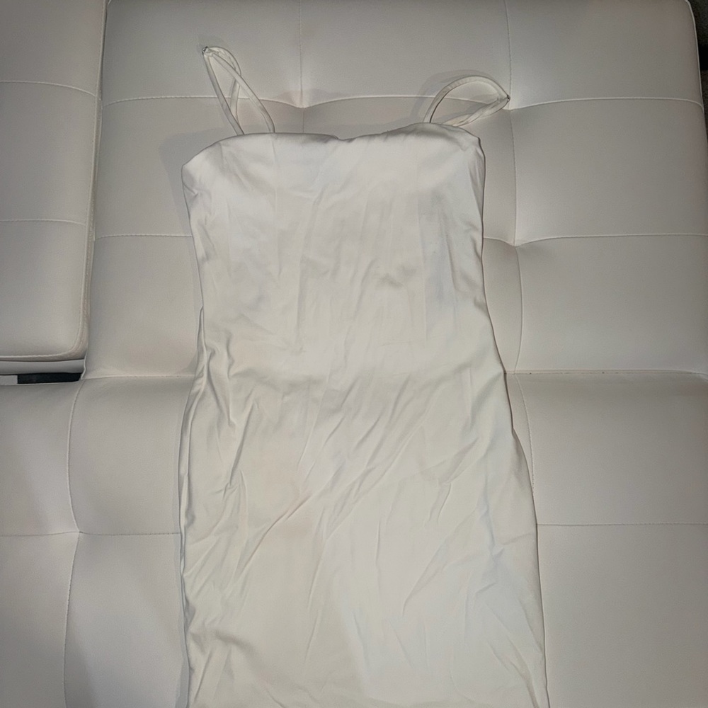Forever 21 Strapless White Dress